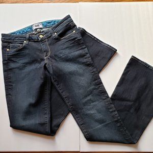 PAIGE Skyline boot dark wash denim sz 28